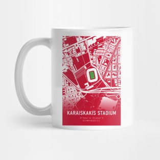 Olympiacos Stadium Map Design Mug